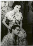 Karl Light as Ferdinand, Royna Sue Klotzkin as Constance, Yes Is For a Very Young Man at Princeton, July 26, 1948