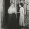 Yes Is For a Very Young Man at Princeton.  Constance and Clotilde (Lola D'Annunzio), July 26, 1948.