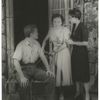 Yes Is For a Very Young Man at Princeton. Henri, Constance and Denise, July 26, 1948.