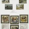Christmas, New Year, Birthday, and Valentine cards depicting animals playing, and young girls with flowers.