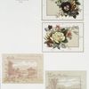 Valentines, Christmas, and birthday cards depicting flowers and landscapes.