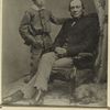 Robert L. Stevenson at age 9, with his father Thomas Stevenson