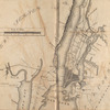 Map of the Hudson ... from New York Harbor the Fort Washington.