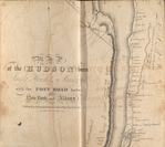 Map of the Hudson ... from Spuyten Duyvil to P. Livingston's.