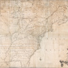A map of the British and French dominions in North America: with the roads, distances, limits, and extent of the settlements, humbly inscribed to the Right Honourable the Earl of Halifax, and the other Right Honourable the Lords Commissioners for Trade & Plantations