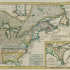 An accurate map of the British Empire in Nth. America as settled by the preliminaries in 1762.