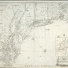 A new map of New England, New York, New Iarsey, Pensilvania, Maryland, and Virginia.