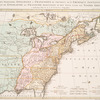 Carte des possessions angloises & françoises du continent de l'Amerique septentrionale