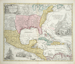 Regni Mexicani seu Novae Hispaniae, Ludovicianae, N. Angliae, Carolinae, Virginiae, Pensylvaniae, necnon insularum archipelagi Mexicani in America Septentrionali.
