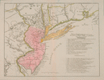 Position der Königl; Grosbrittanischen und derer vereinigten provinzial Armée in New York und dem Jerseys in Nord America im Jahr 1780