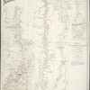 Cours de la rivière d'Hudson et la cõmunication avec le Canada par le Lac Champlain jusqu'au Fort Chambly