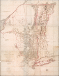 A chorographical map of the province of New-York in North America, divided into counties, manors, patents and townships.