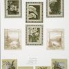 Birthday, Easter and Valentine cards depicting, rivers, flowers and plants.