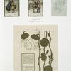 A Tennyson Calendar, Christmas and New Year cards depicting girls, friendship, winter, flowers and decorative design.