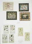 Easter cards depicting flowers, crosses, vases, angels, butterflies, children and rabbits.