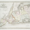 Map of the counties of New York, Queens, Kings, and Richmond.