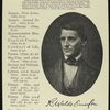 R. Waldo Emerson (autograph)