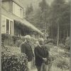 Hugh Walpole (right) and Carl Van Vechten, at H. Walpole's residence "Brackenburn"