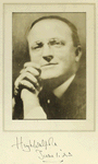 Hugh Walpole, June 1.23. (Autograph)