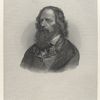 Tennyson. (Engraved for the Eclectic by J.J. Cade, New York.)