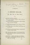 To get betimes in Boston town, I rose this morning early. (Holograph title on top margin.)