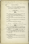 I loved a certain person ardently, ...) (Holograph on top margin.)