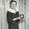 Lucille Lortel receiving the first Margo Jones Award, 1962
