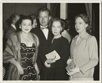 Lucille Lortel, Humphrey Doulens, Dorothy and Lillian Gish at the White Barn Theatre (Westport,Conn.) ca.1950s