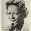 Autographed portrait of Peggy Wood,signed:"To Lucille-with awe and admiration-Peggy Wood'
