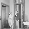 Lynn Fontanne as Eliza Doolittle and Charles Courtneidge as Freddy Hill.