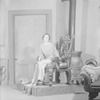 Lynn Fontanne as Mrs. Jennifer Dubedat in Shaw's "Doctor's dilemma,"  NYC. 1927.