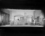 Lyceum Restaurant (Act I and III). Set designed by Cirker & Robbins for "Gods of lightning" by Maxwell Anderson & Harold Hickerson. NYC: Little Theatre, 1928.
