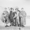 The Marx brothers: Groucho, Harpo, Chico and Zeppo in "Animal crackers" (1928).