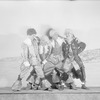 The Marx brothers: Groucho, Harpo, Chico and Zeppo in "Animal crackers" (dressed as mushketeers).