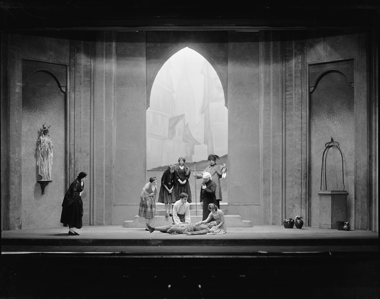 Scene from Theatre Guild's production of 