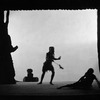 Congo witch doctor appears before Jones. (Charles S. Gilpin as Jones.) (Scene 7.)