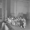 Flo Ziegfeld during rehearsals
