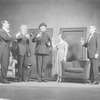 L to R: Tullio Carminati as Count Di Ruvo, William Ricciardi as Tomaso Antiovi, Edward J. McNamara as Patrolman Mulligan, Muriel Kirkland as Isabelle Parry and Lee Baker (Carl Anthony?) as Judge Dempsey.