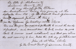 Arrest warrant for Julius King, indicted for slave trading, Lawrence County, Alabama.
