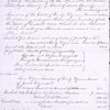 Annual settlement made by guardian of minor heir which includes money and slaves