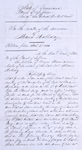 Petition regarding the estate of Maria Holliday, Jefferson Parish, Louisiana, January 3, 1844