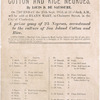 Gang of 25 Sea Island cotton and rice Negroes, auction notice