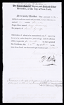 Manumission certificate for Mary Manning, New York City