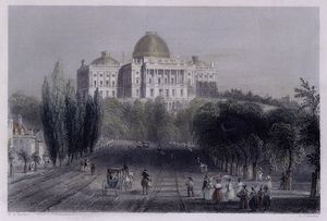 Black residents near the Capitol in Washington