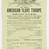 The great American slave troupe and brass band