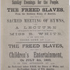 The freed slaves