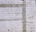 Agreement to hire and cloth an enslaved person, Kenny Bishop dated January 29, 1825