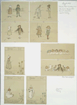 Birthday, Christmas, New Year, Valentine cards and calendars depicting children playing.