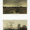 Two prints entitled 'Marsh twilight' and 'Nemasket River.'