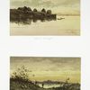 Two prints entitled 'Bit of Monhegan' and 'Early morning'